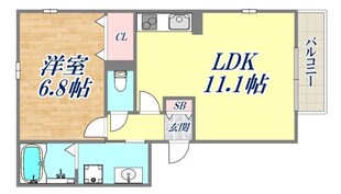 リレント西宮北口の物件間取画像